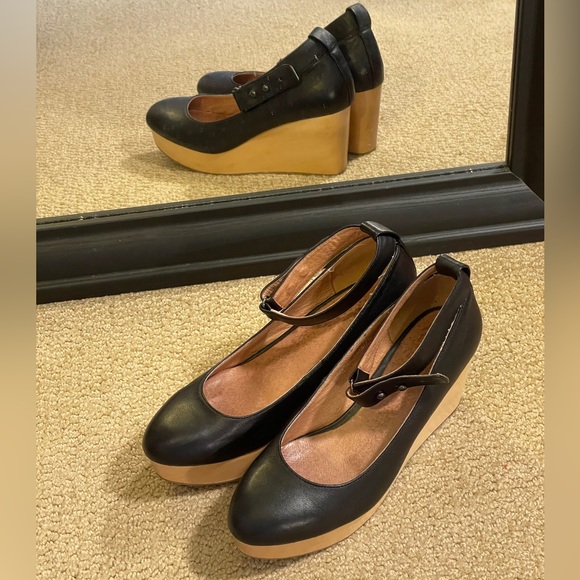 Wedges ballerinas flats Mary Jane - Picture 9 of 14